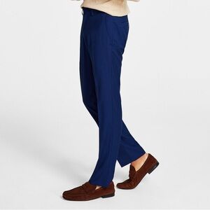 $135 BRAND NEW KENNETH COLE Elegant Navy Mens 32x33 Dress Pants/Slacks